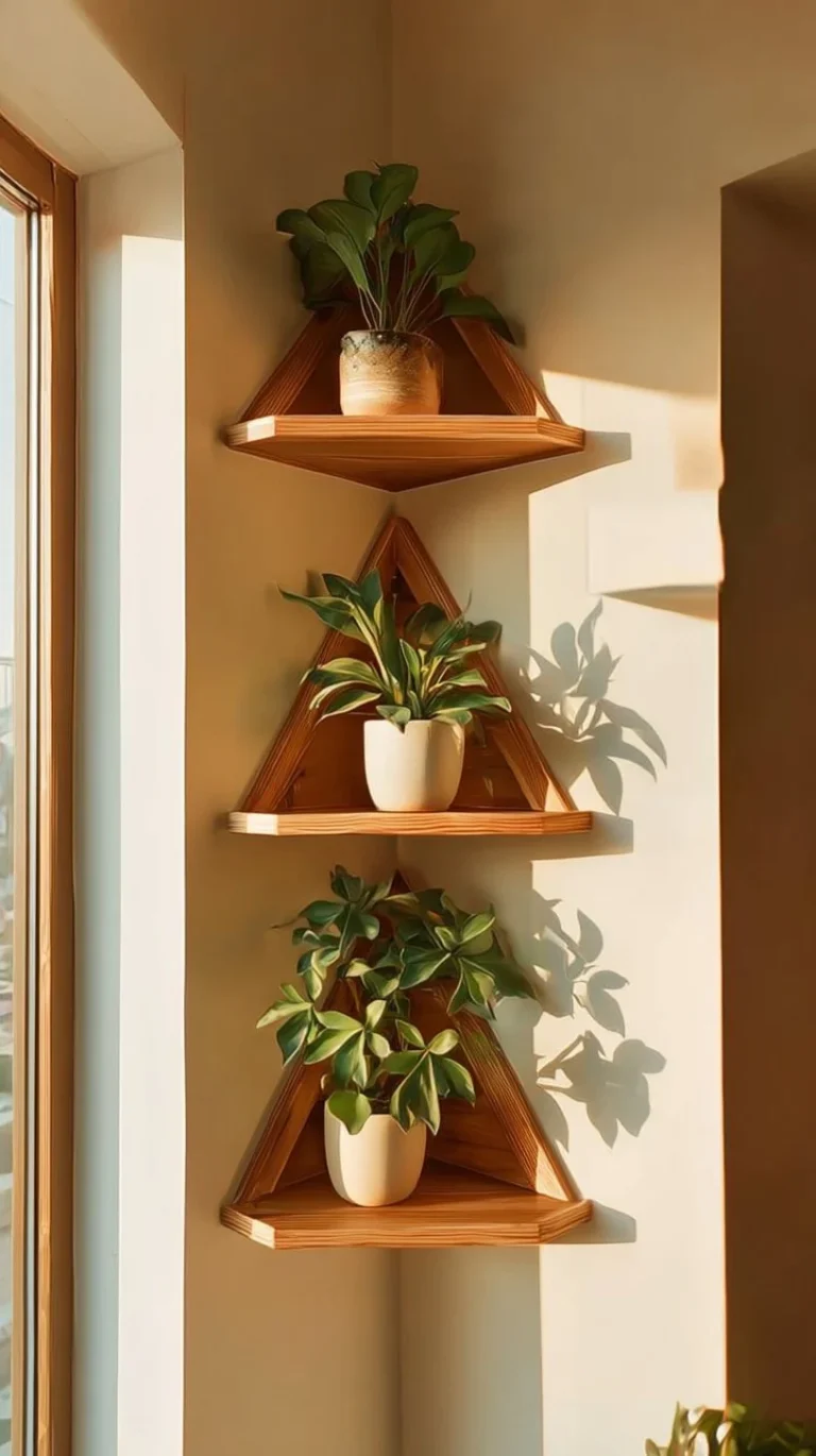 Creative DIY outdoor shelf ideas for small wood projects and easy woodworking.