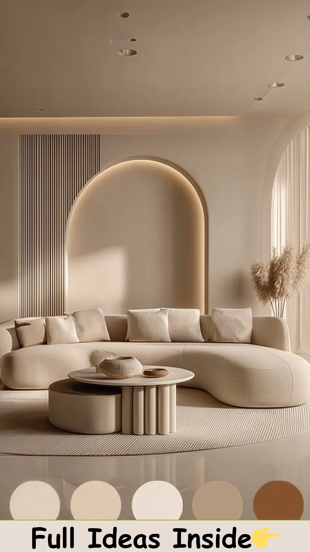 Enhancing Home Interiors with Beige Pantone Style Design