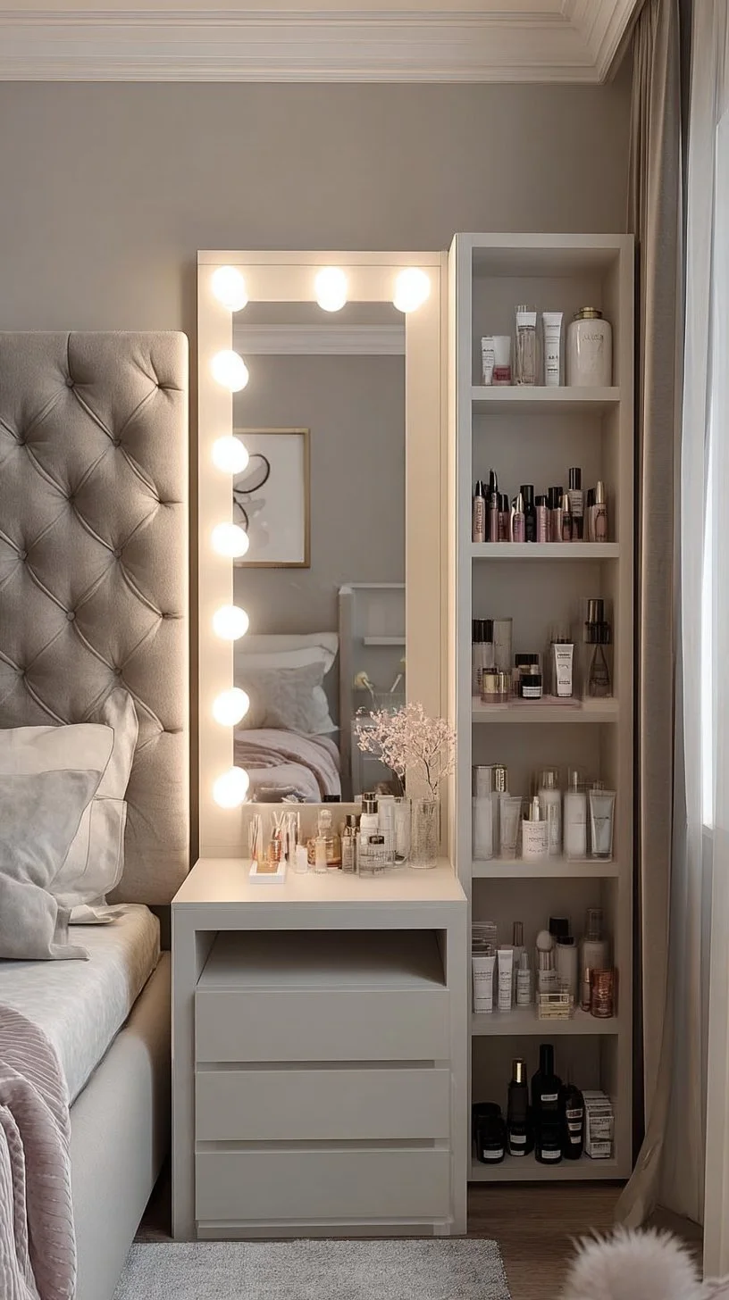 How to Create a Vanity Nook in a Small Bedroom (So Chic!)