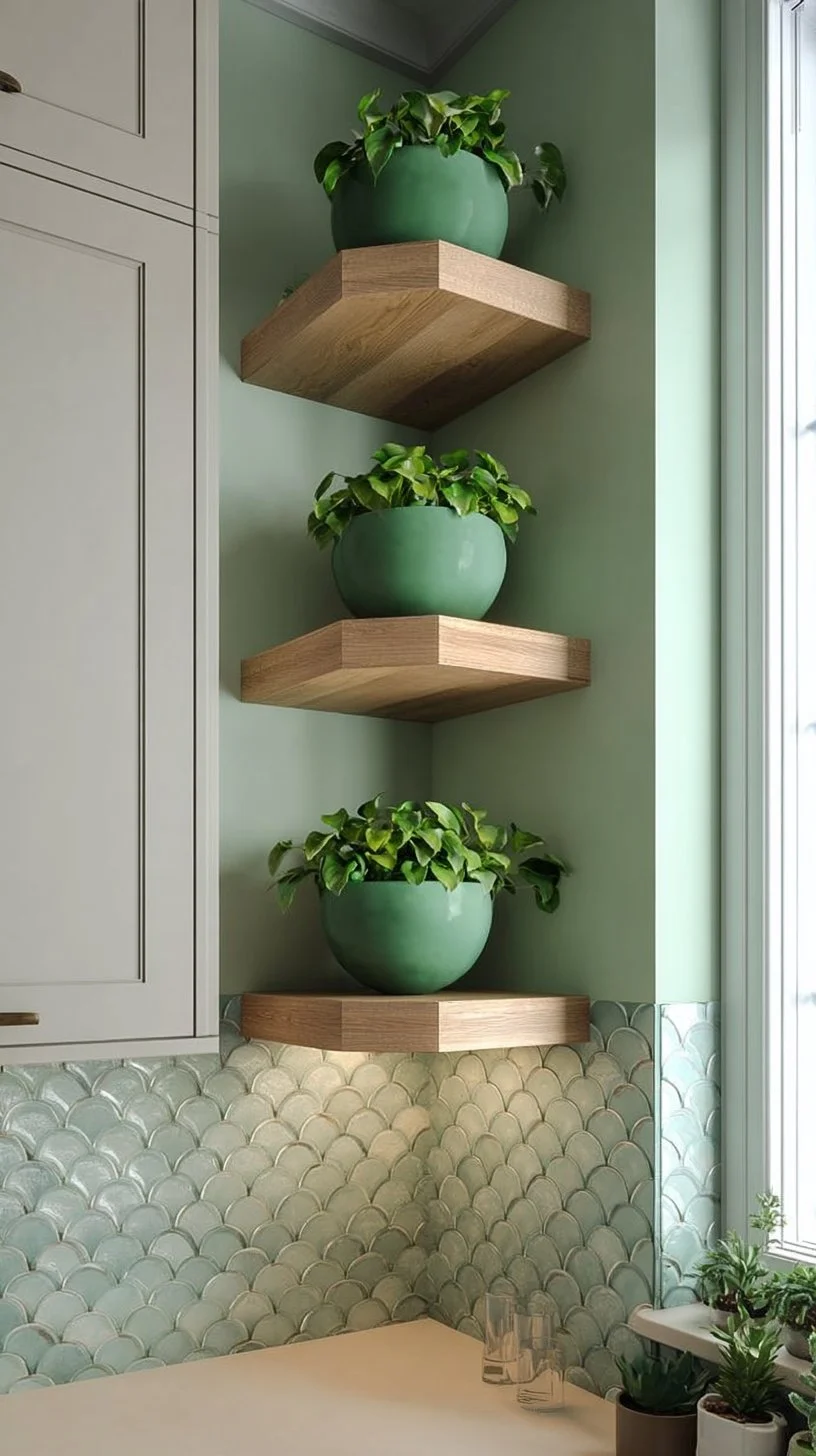 How to make floating corner shelves