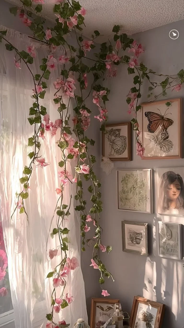 Beautiful DIY willow tree decor showcased in an enchanting home setting.