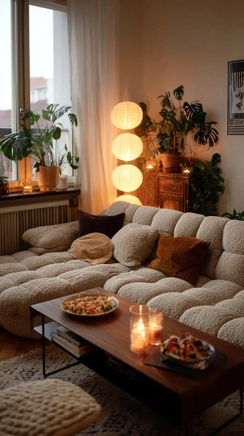 Interior.exe | This couch is cozy as f*** I promise 😌 | Instagram in 2026 | Apartment living room design, Future apartment decor, Apartment decor inspiration