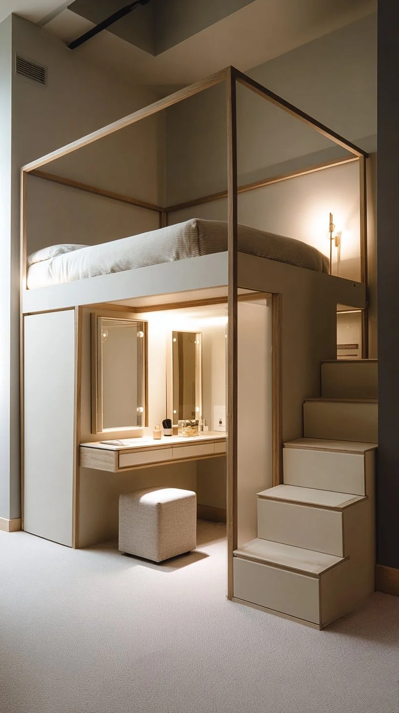 Start Transforming Your Bedroom With Cute Loft Bed Ideas