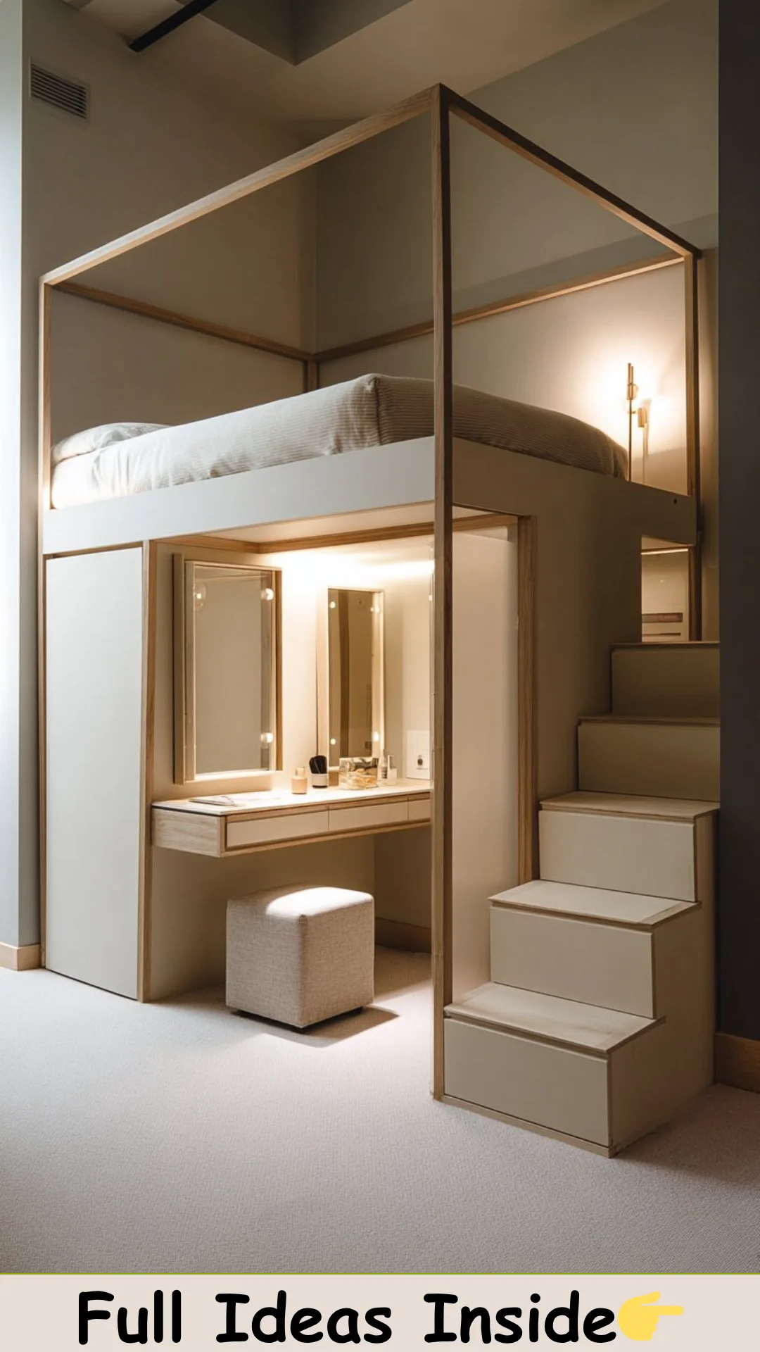 Start Transforming Your Bedroom With Cute Loft Bed Ideas