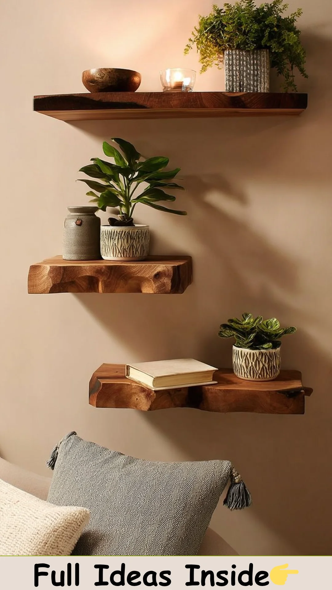 Takara Live-Edge Shelf