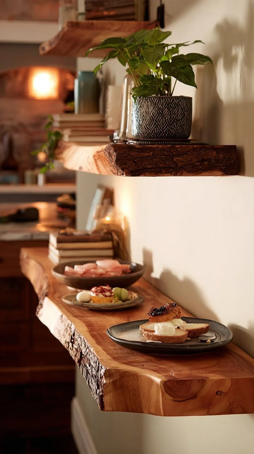 Takara Live-Edge Shelf