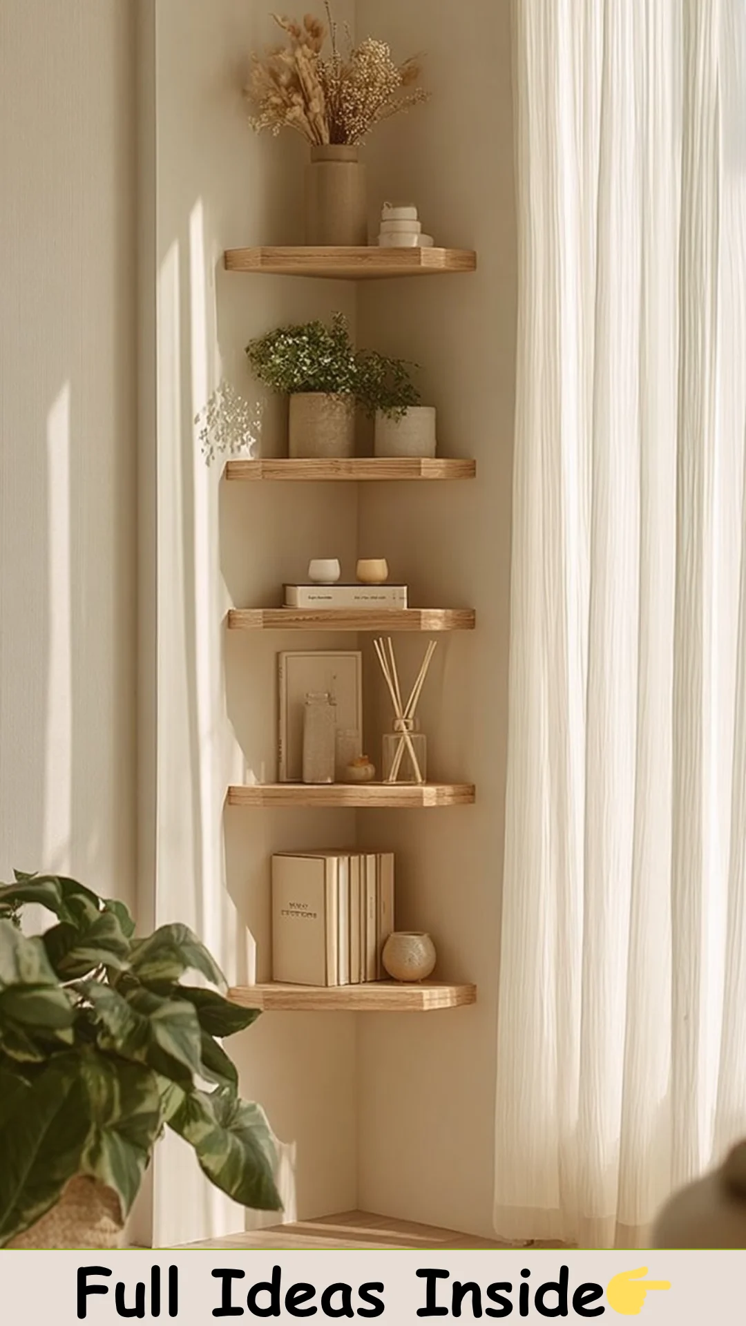 Transform a empty corner into a real decor gem