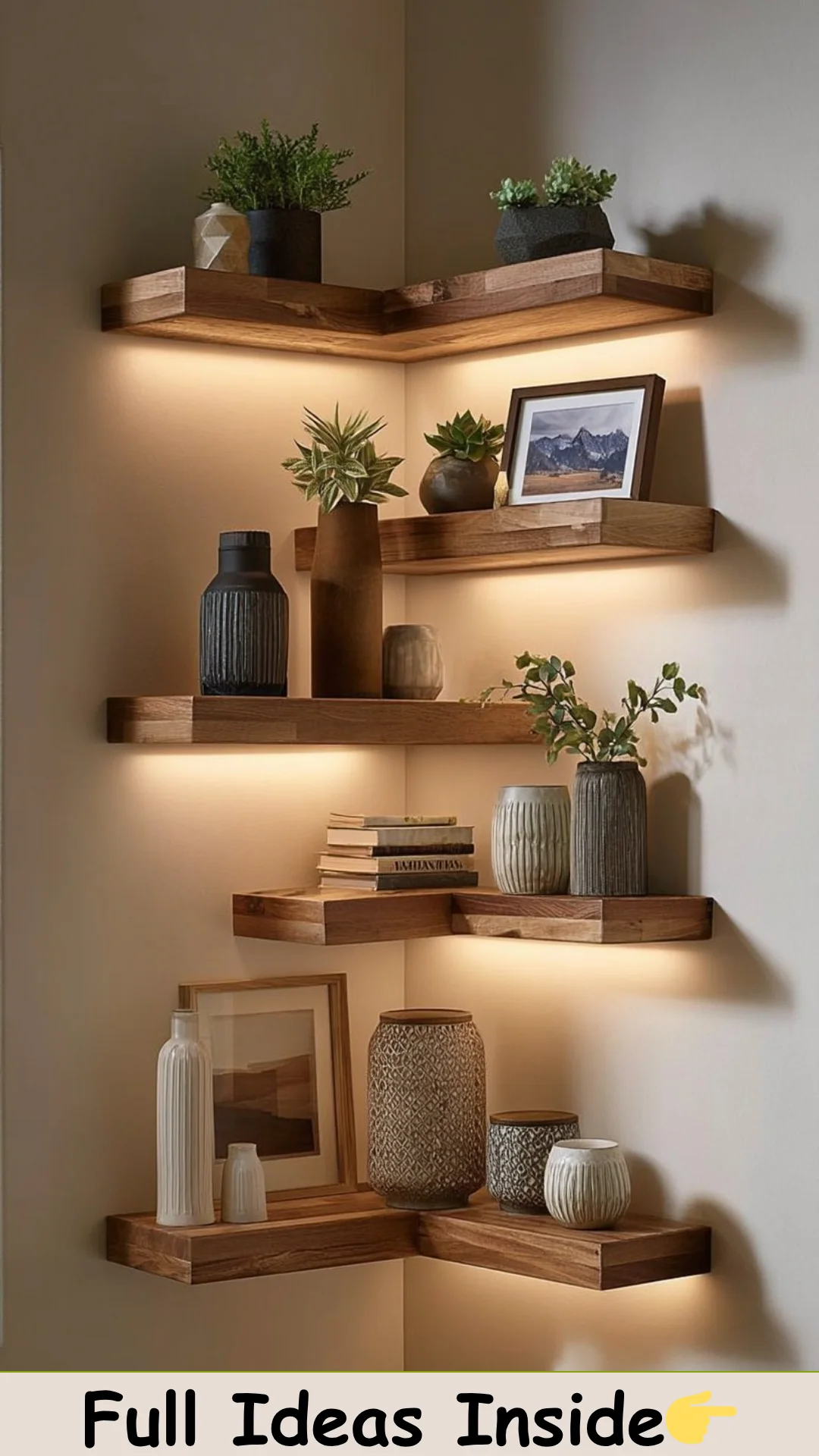 Transform Your Space: 18 Clever Corner Shelf Ideas