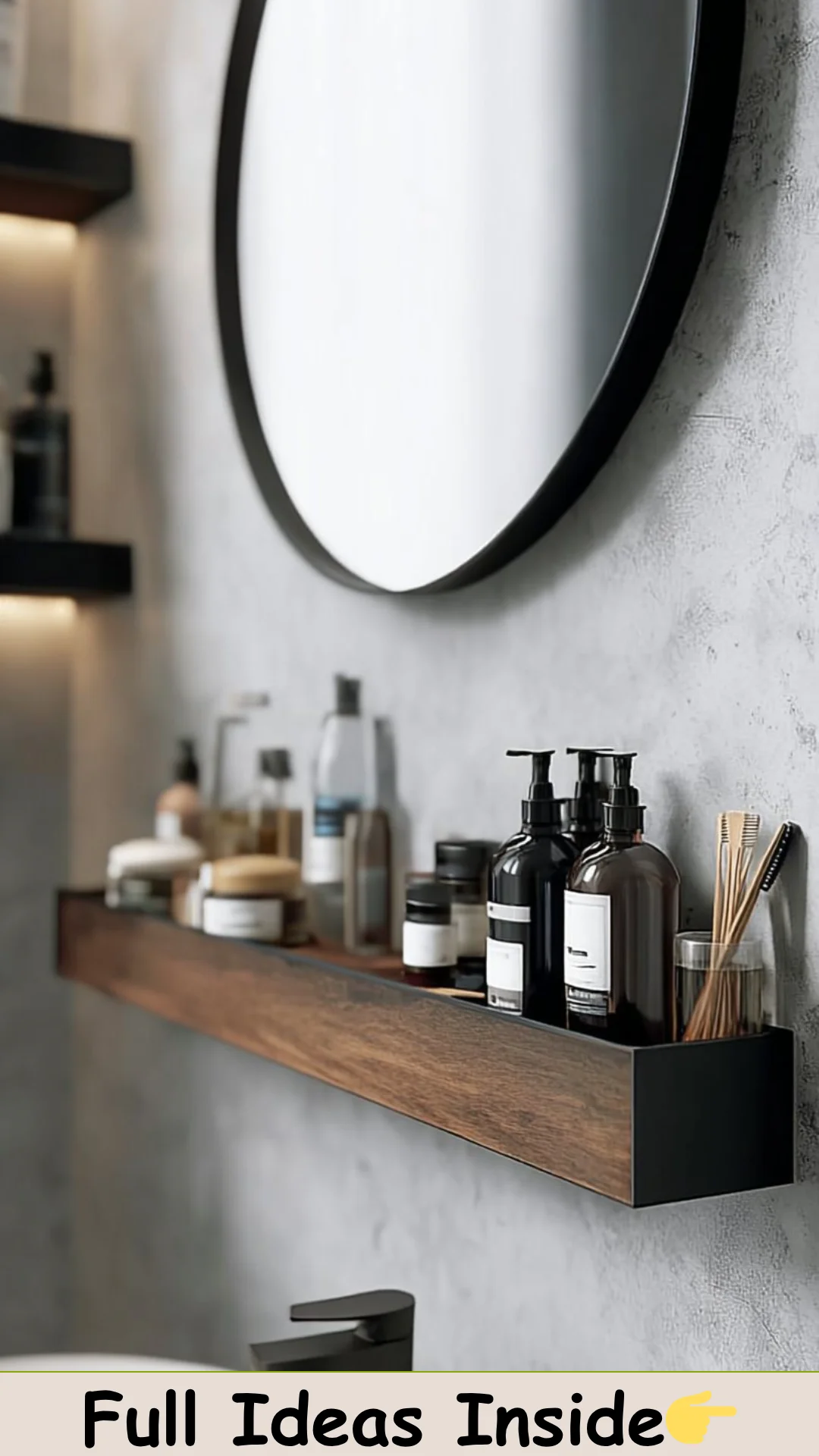 Wooden Wall Mounted Bathroom Shelf & Kitchen Rack Multipurpose Aluminium Cabinet Bathroom Wall Shelf Kitchen Storage Rack and Shampoo Holder - Etsy