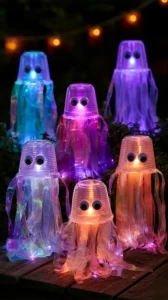 Glowing Jellyfish Cup Lanterns for enchanting home decor