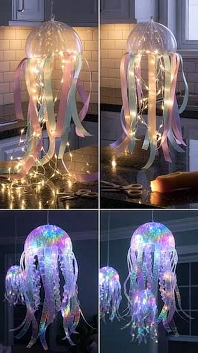 How to Make a Jellyfish Out of Ribbon
